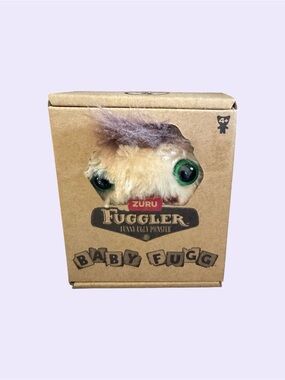 ZURU Fuggler Baby Fugg Plush Toy - Tan with Green Eyes